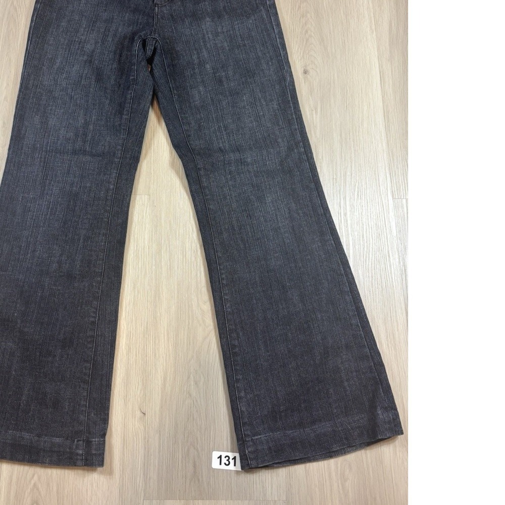 Cache Dark Blue Flare Jeans Size 8
